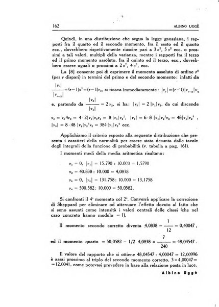 Statistica edita, sotto gli auspici delle Università di Bologna, Padova e Palermo, dalla Scuola di Perfezionamento in discipline corporative dell'Università di Ferrara