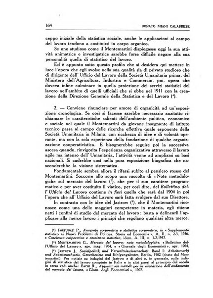 Statistica edita, sotto gli auspici delle Università di Bologna, Padova e Palermo, dalla Scuola di Perfezionamento in discipline corporative dell'Università di Ferrara