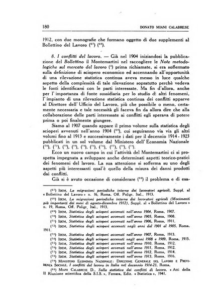 Statistica edita, sotto gli auspici delle Università di Bologna, Padova e Palermo, dalla Scuola di Perfezionamento in discipline corporative dell'Università di Ferrara