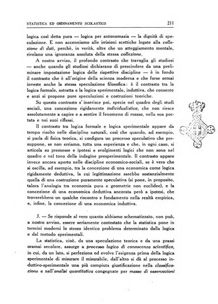 Statistica edita, sotto gli auspici delle Università di Bologna, Padova e Palermo, dalla Scuola di Perfezionamento in discipline corporative dell'Università di Ferrara