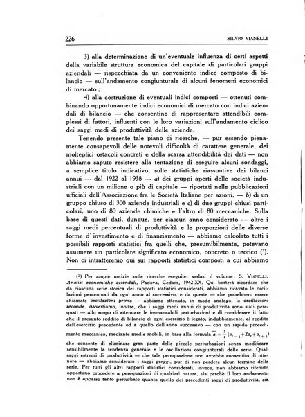 Statistica edita, sotto gli auspici delle Università di Bologna, Padova e Palermo, dalla Scuola di Perfezionamento in discipline corporative dell'Università di Ferrara