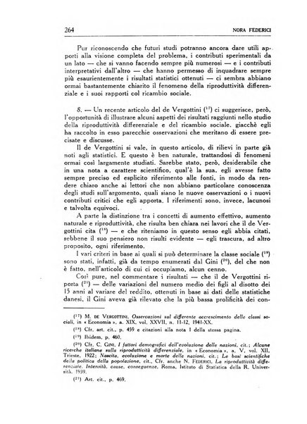 Statistica edita, sotto gli auspici delle Università di Bologna, Padova e Palermo, dalla Scuola di Perfezionamento in discipline corporative dell'Università di Ferrara