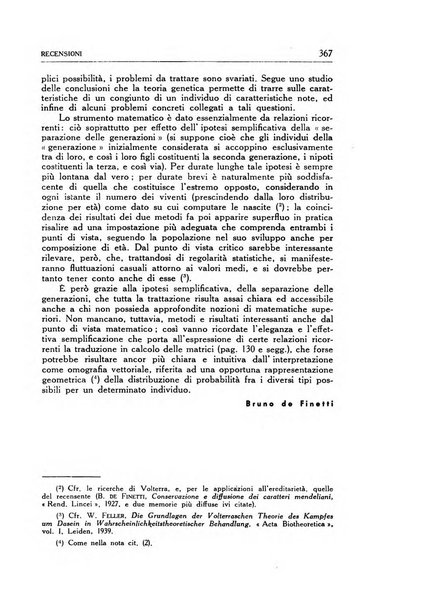 Statistica edita, sotto gli auspici delle Università di Bologna, Padova e Palermo, dalla Scuola di Perfezionamento in discipline corporative dell'Università di Ferrara