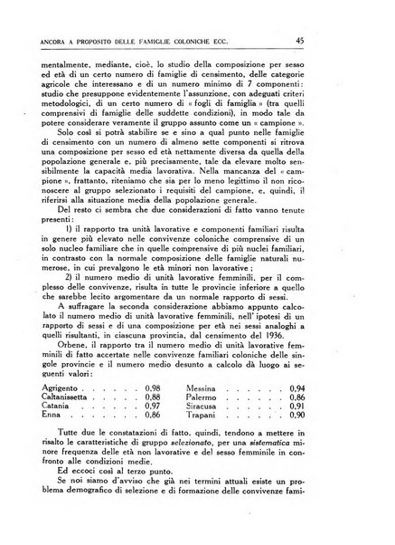 Statistica edita, sotto gli auspici delle Università di Bologna, Padova e Palermo, dalla Scuola di Perfezionamento in discipline corporative dell'Università di Ferrara