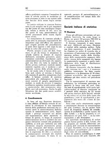 Statistica edita, sotto gli auspici delle Università di Bologna, Padova e Palermo, dalla Scuola di Perfezionamento in discipline corporative dell'Università di Ferrara