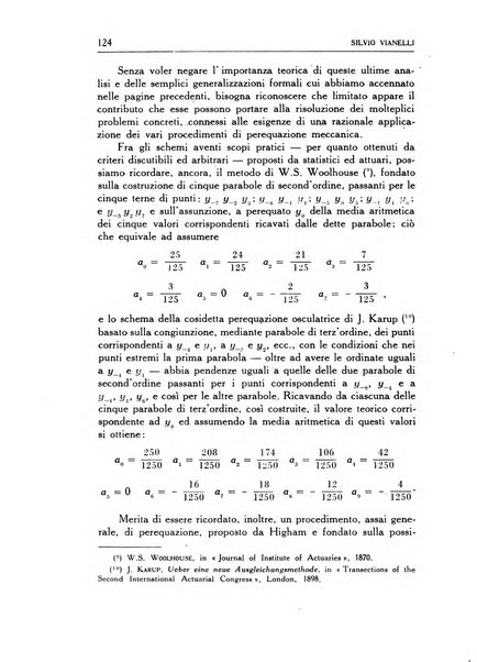 Statistica edita, sotto gli auspici delle Università di Bologna, Padova e Palermo, dalla Scuola di Perfezionamento in discipline corporative dell'Università di Ferrara