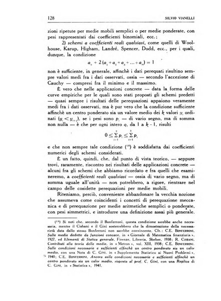 Statistica edita, sotto gli auspici delle Università di Bologna, Padova e Palermo, dalla Scuola di Perfezionamento in discipline corporative dell'Università di Ferrara