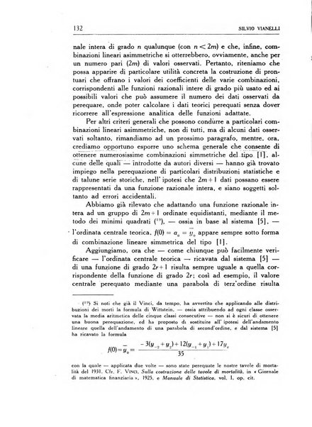 Statistica edita, sotto gli auspici delle Università di Bologna, Padova e Palermo, dalla Scuola di Perfezionamento in discipline corporative dell'Università di Ferrara