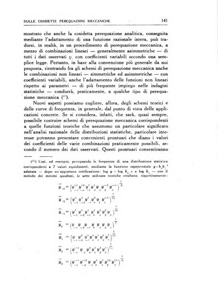 Statistica edita, sotto gli auspici delle Università di Bologna, Padova e Palermo, dalla Scuola di Perfezionamento in discipline corporative dell'Università di Ferrara