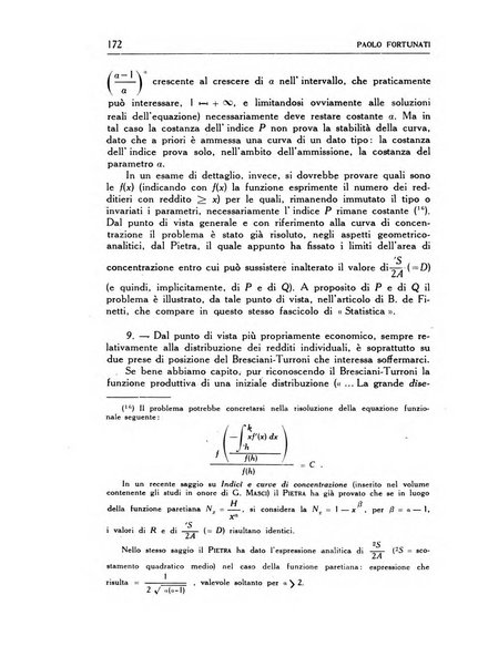 Statistica edita, sotto gli auspici delle Università di Bologna, Padova e Palermo, dalla Scuola di Perfezionamento in discipline corporative dell'Università di Ferrara