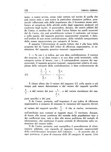 Statistica edita, sotto gli auspici delle Università di Bologna, Padova e Palermo, dalla Scuola di Perfezionamento in discipline corporative dell'Università di Ferrara