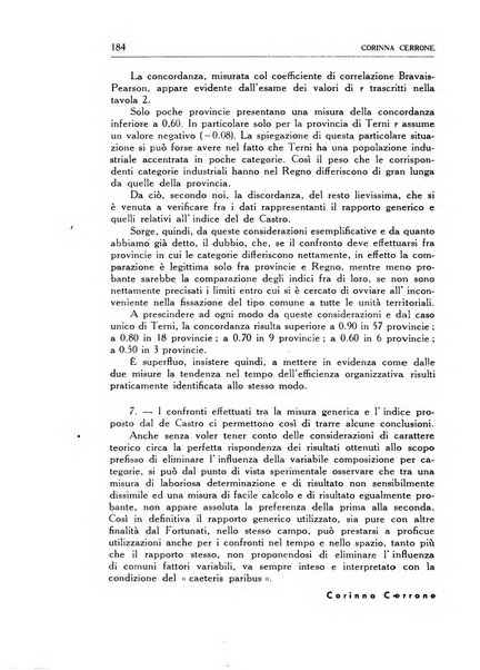 Statistica edita, sotto gli auspici delle Università di Bologna, Padova e Palermo, dalla Scuola di Perfezionamento in discipline corporative dell'Università di Ferrara