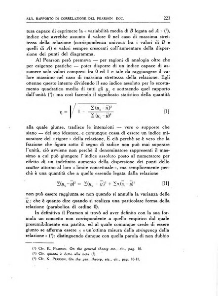 Statistica edita, sotto gli auspici delle Università di Bologna, Padova e Palermo, dalla Scuola di Perfezionamento in discipline corporative dell'Università di Ferrara