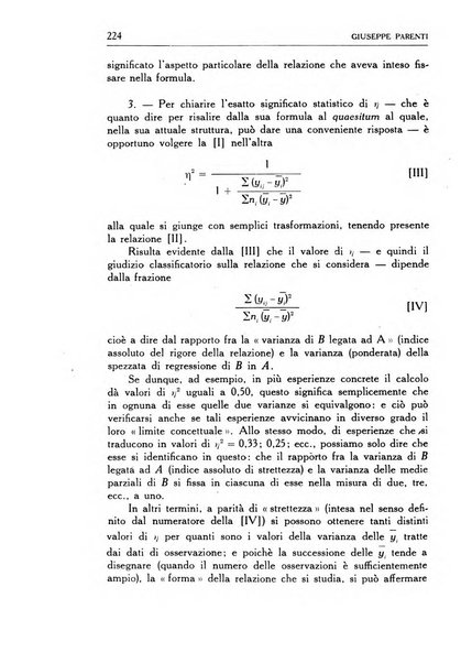 Statistica edita, sotto gli auspici delle Università di Bologna, Padova e Palermo, dalla Scuola di Perfezionamento in discipline corporative dell'Università di Ferrara