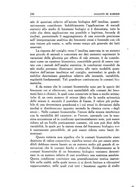 Statistica edita, sotto gli auspici delle Università di Bologna, Padova e Palermo, dalla Scuola di Perfezionamento in discipline corporative dell'Università di Ferrara