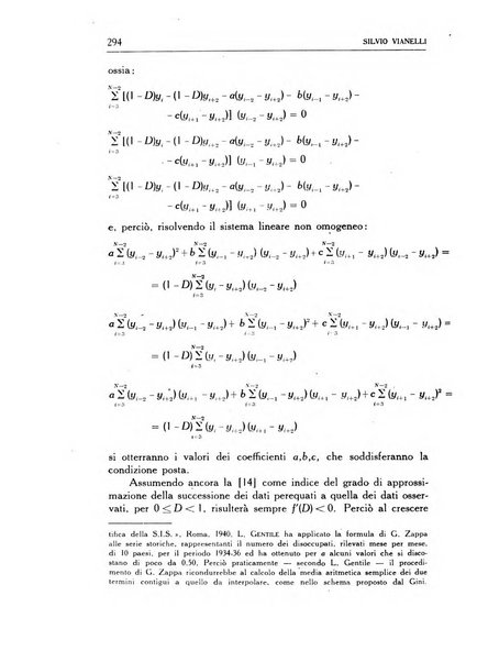 Statistica edita, sotto gli auspici delle Università di Bologna, Padova e Palermo, dalla Scuola di Perfezionamento in discipline corporative dell'Università di Ferrara