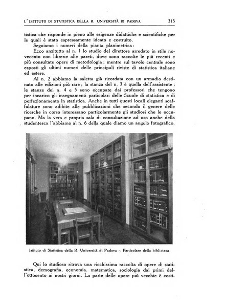 Statistica edita, sotto gli auspici delle Università di Bologna, Padova e Palermo, dalla Scuola di Perfezionamento in discipline corporative dell'Università di Ferrara