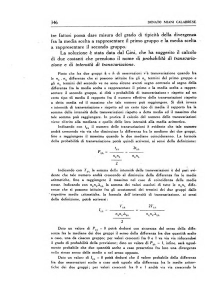 Statistica edita, sotto gli auspici delle Università di Bologna, Padova e Palermo, dalla Scuola di Perfezionamento in discipline corporative dell'Università di Ferrara