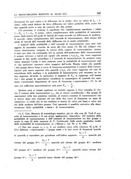 Statistica edita, sotto gli auspici delle Università di Bologna, Padova e Palermo, dalla Scuola di Perfezionamento in discipline corporative dell'Università di Ferrara