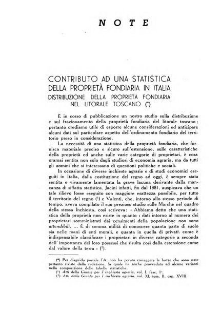 Statistica edita, sotto gli auspici delle Università di Bologna, Padova e Palermo, dalla Scuola di Perfezionamento in discipline corporative dell'Università di Ferrara