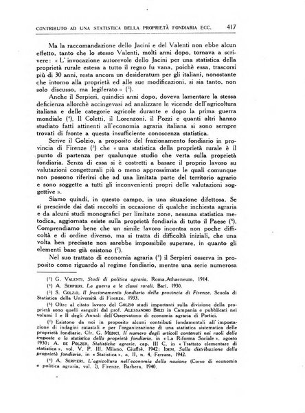 Statistica edita, sotto gli auspici delle Università di Bologna, Padova e Palermo, dalla Scuola di Perfezionamento in discipline corporative dell'Università di Ferrara