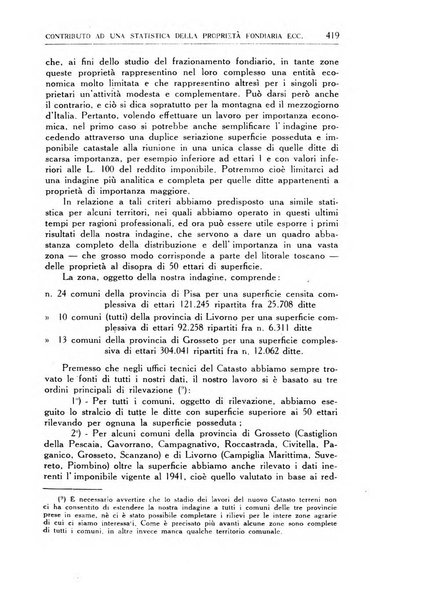 Statistica edita, sotto gli auspici delle Università di Bologna, Padova e Palermo, dalla Scuola di Perfezionamento in discipline corporative dell'Università di Ferrara