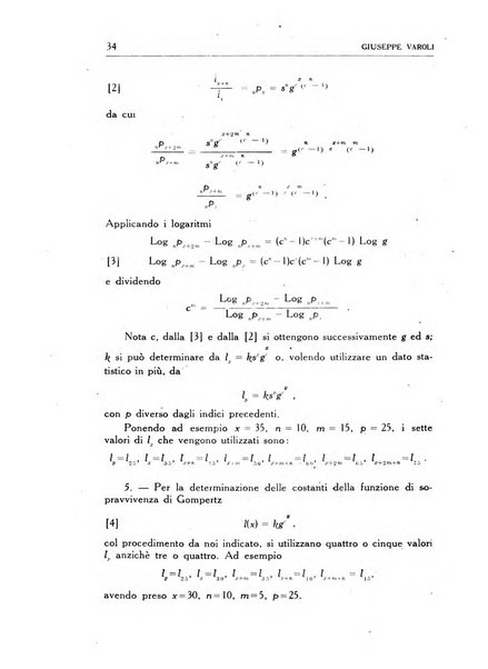 Statistica edita, sotto gli auspici delle Università di Bologna, Padova e Palermo, dalla Scuola di Perfezionamento in discipline corporative dell'Università di Ferrara