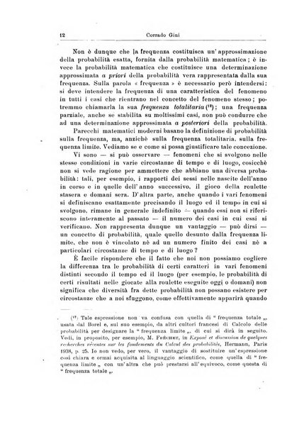 Statistica edita, sotto gli auspici delle Università di Bologna, Padova e Palermo, dalla Scuola di Perfezionamento in discipline corporative dell'Università di Ferrara