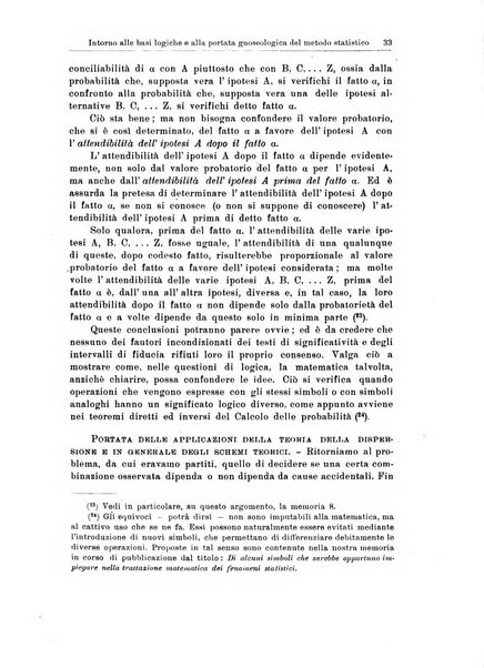 Statistica edita, sotto gli auspici delle Università di Bologna, Padova e Palermo, dalla Scuola di Perfezionamento in discipline corporative dell'Università di Ferrara