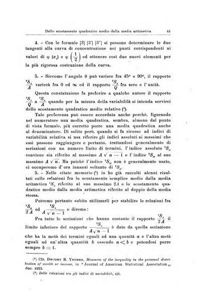 Statistica edita, sotto gli auspici delle Università di Bologna, Padova e Palermo, dalla Scuola di Perfezionamento in discipline corporative dell'Università di Ferrara