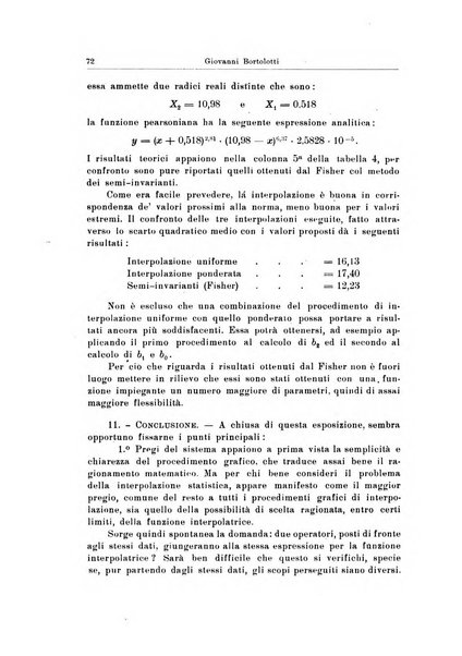 Statistica edita, sotto gli auspici delle Università di Bologna, Padova e Palermo, dalla Scuola di Perfezionamento in discipline corporative dell'Università di Ferrara