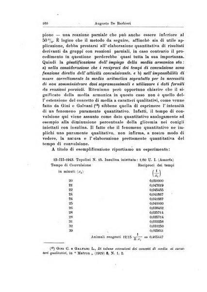 Statistica edita, sotto gli auspici delle Università di Bologna, Padova e Palermo, dalla Scuola di Perfezionamento in discipline corporative dell'Università di Ferrara