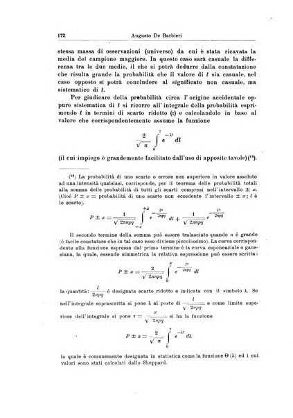 Statistica edita, sotto gli auspici delle Università di Bologna, Padova e Palermo, dalla Scuola di Perfezionamento in discipline corporative dell'Università di Ferrara