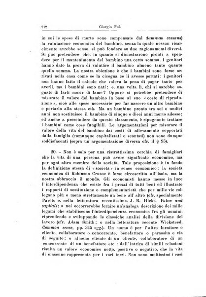 Statistica edita, sotto gli auspici delle Università di Bologna, Padova e Palermo, dalla Scuola di Perfezionamento in discipline corporative dell'Università di Ferrara