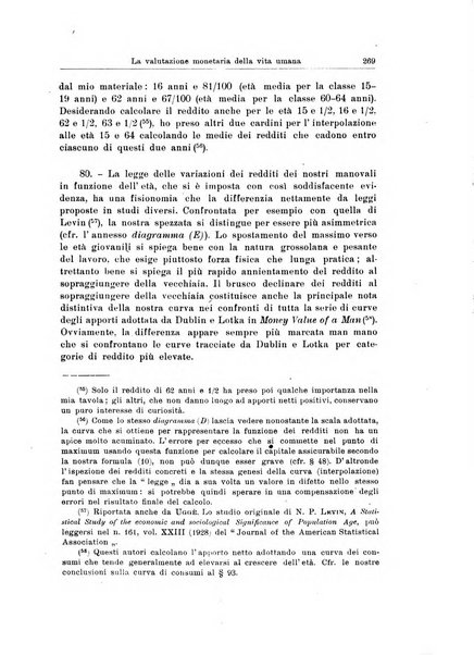 Statistica edita, sotto gli auspici delle Università di Bologna, Padova e Palermo, dalla Scuola di Perfezionamento in discipline corporative dell'Università di Ferrara