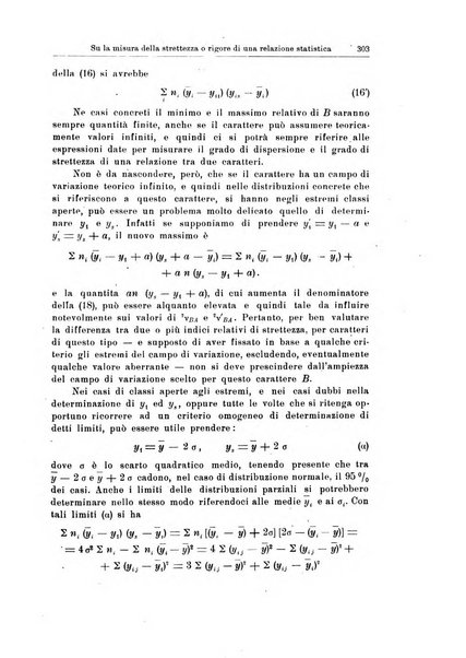 Statistica edita, sotto gli auspici delle Università di Bologna, Padova e Palermo, dalla Scuola di Perfezionamento in discipline corporative dell'Università di Ferrara