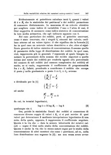 Statistica edita, sotto gli auspici delle Università di Bologna, Padova e Palermo, dalla Scuola di Perfezionamento in discipline corporative dell'Università di Ferrara