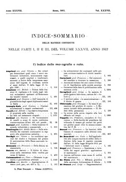 Il foro italiano raccolta generale di giurisprudenza civile, commerciale, penale, amministrativa