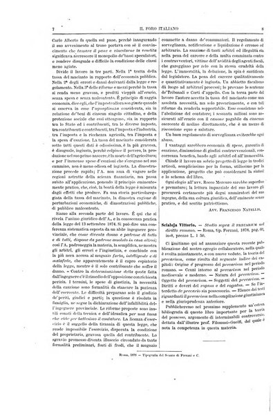 Il foro italiano raccolta generale di giurisprudenza civile, commerciale, penale, amministrativa