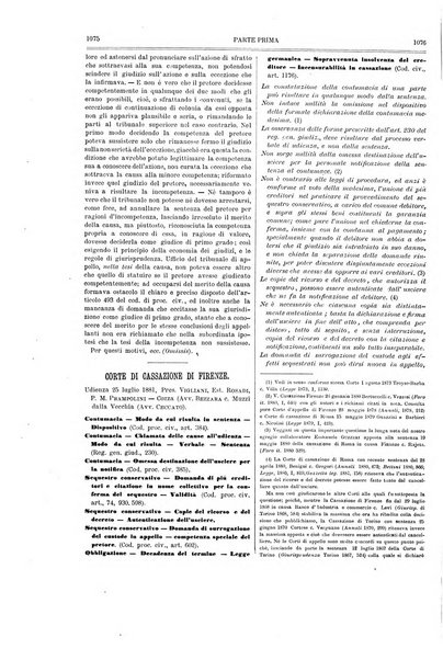 Il foro italiano raccolta generale di giurisprudenza civile, commerciale, penale, amministrativa