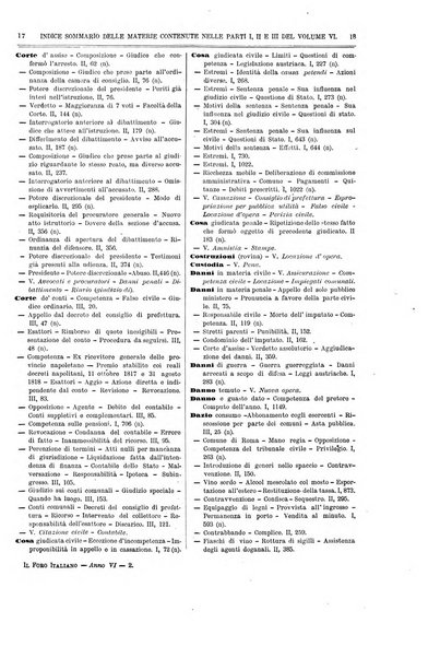 Il foro italiano raccolta generale di giurisprudenza civile, commerciale, penale, amministrativa