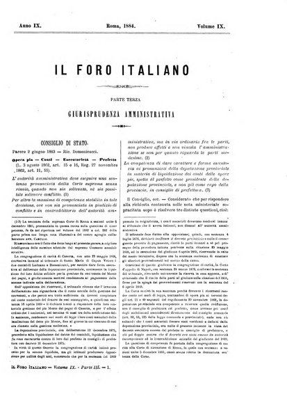 Il foro italiano raccolta generale di giurisprudenza civile, commerciale, penale, amministrativa