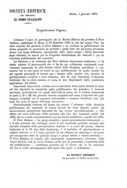 Il foro italiano raccolta generale di giurisprudenza civile, commerciale, penale, amministrativa