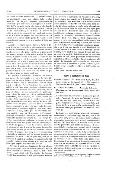 Il foro italiano raccolta generale di giurisprudenza civile, commerciale, penale, amministrativa