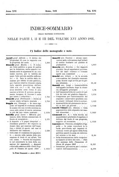 Il foro italiano raccolta generale di giurisprudenza civile, commerciale, penale, amministrativa