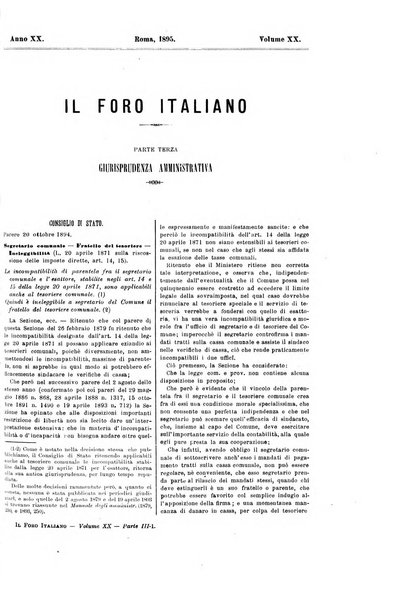 Il foro italiano raccolta generale di giurisprudenza civile, commerciale, penale, amministrativa