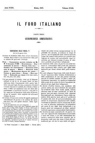 Il foro italiano raccolta generale di giurisprudenza civile, commerciale, penale, amministrativa