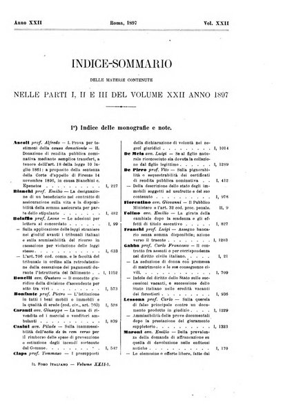 Il foro italiano raccolta generale di giurisprudenza civile, commerciale, penale, amministrativa