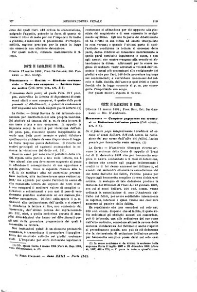 Il foro italiano raccolta generale di giurisprudenza civile, commerciale, penale, amministrativa