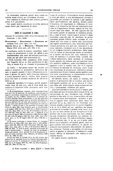 Il foro italiano raccolta generale di giurisprudenza civile, commerciale, penale, amministrativa